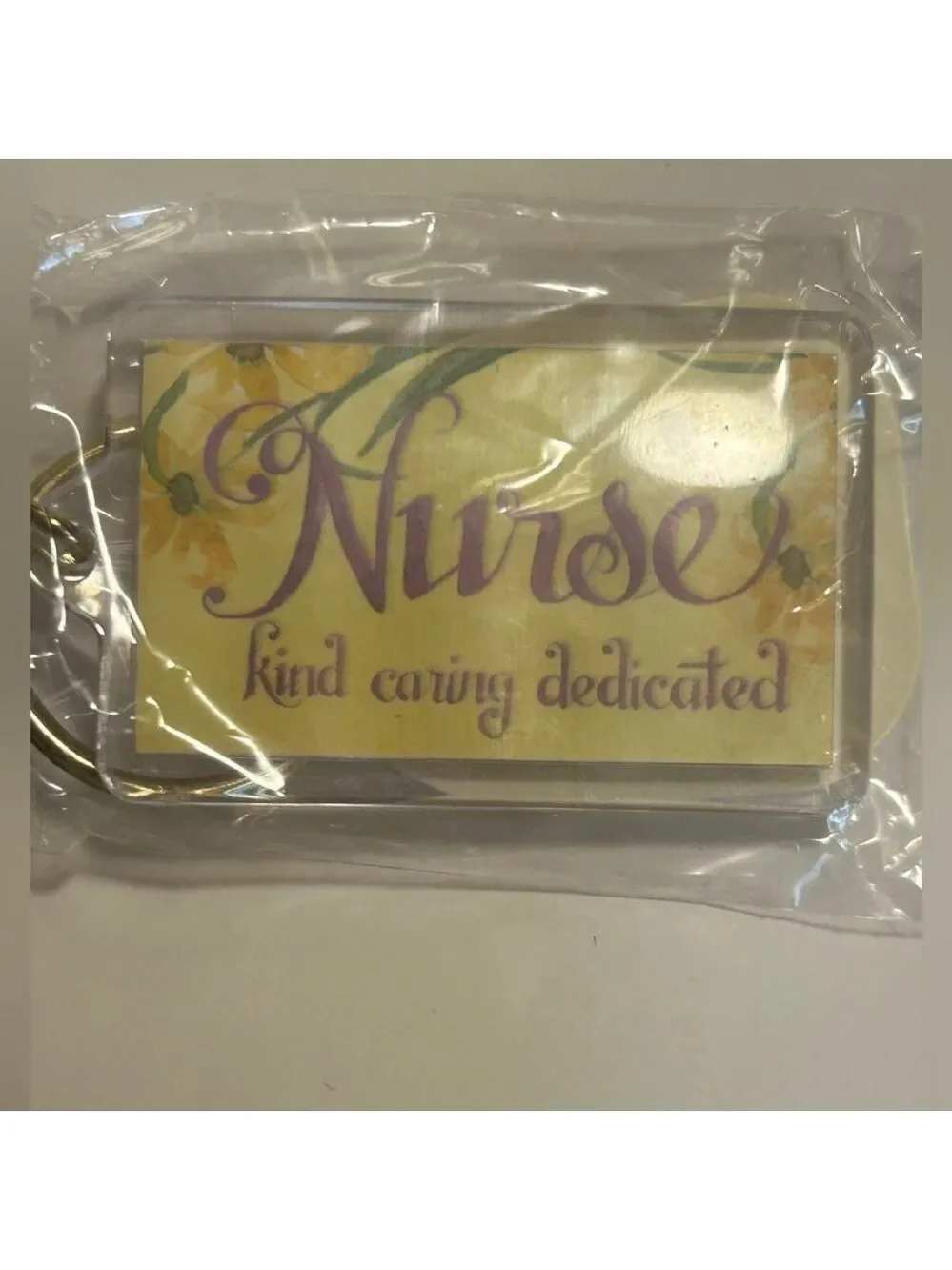 - 8pk of nurse kind caring dedicated key ring